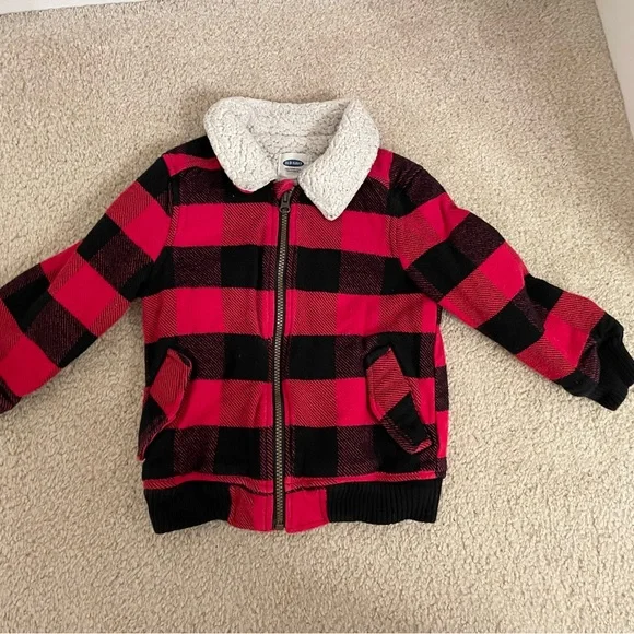 Veste En Polaire Old Navy Pour Fille - Rouge - Taille 4T - Occasion Très Bon état